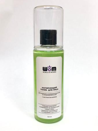 Матирующий тоник для лица c экстрактом березы 140 мл, WoM