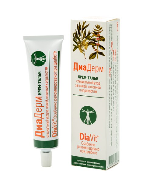 Крем-тальк "ДиаДерм", 75 мл