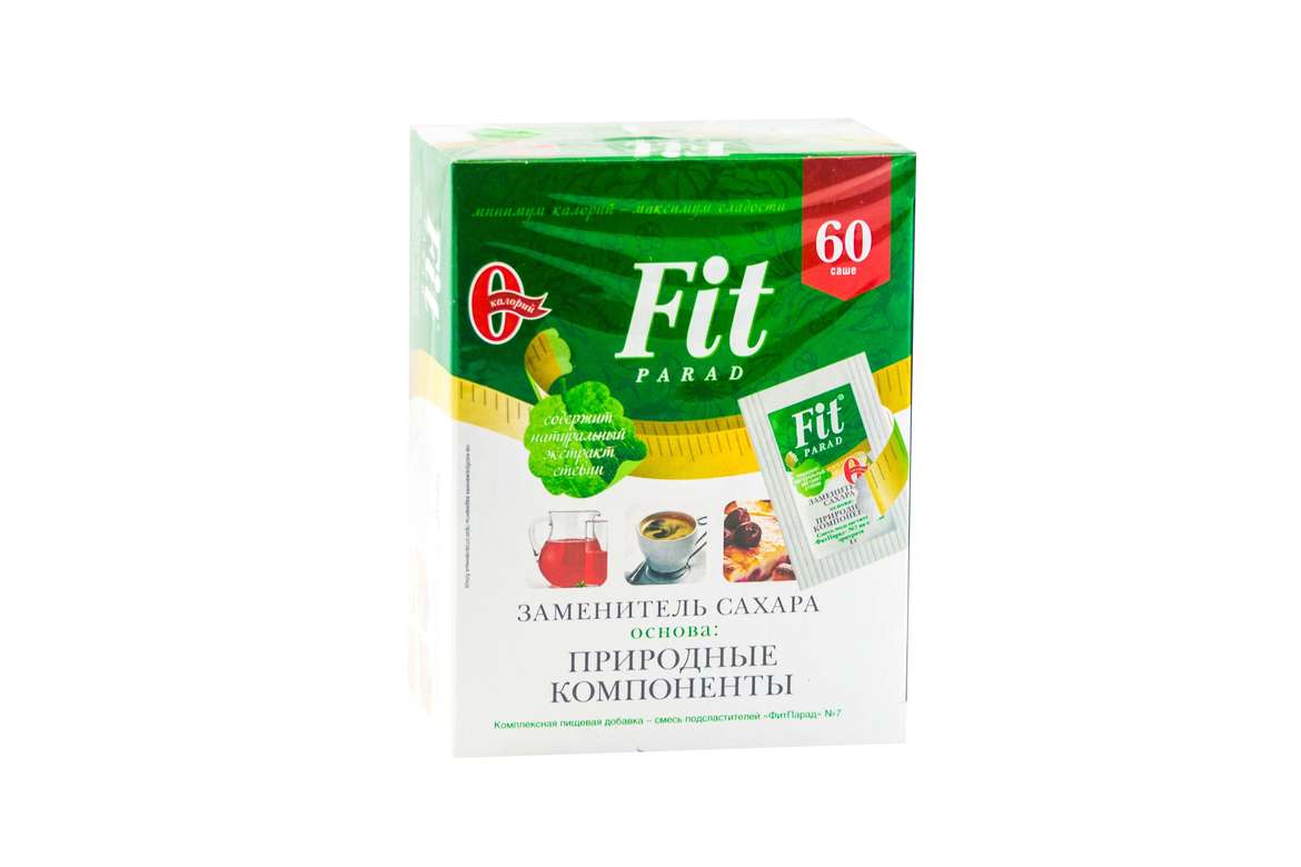 Сахарозаменитель "Фитпарад" № 7. 60 саше