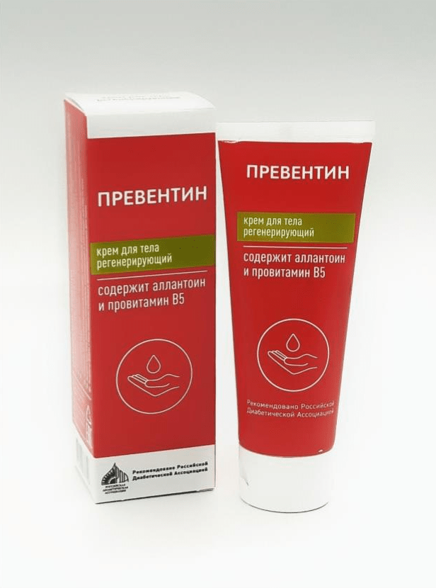 Крем Превентин регенерирующий для тела (Preventin) 60 мл