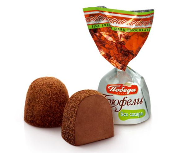 Трюфель шоколадный БЕЗ САХАРА (весовой, 195г)