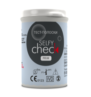 Тест-полоски Герофарм Селфичек Прим 50 штук (SelfyCheck Prim)