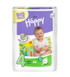Подгузники bella baby happy maxi (66шт)