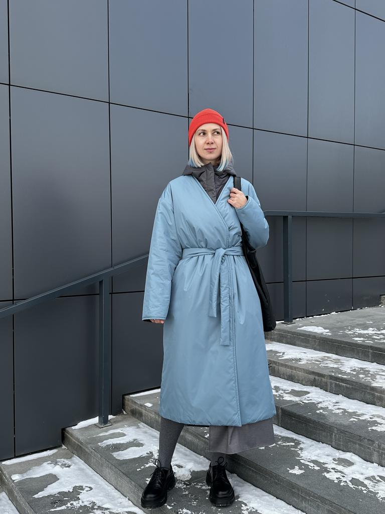 Двухстороннее пальто-кимоно