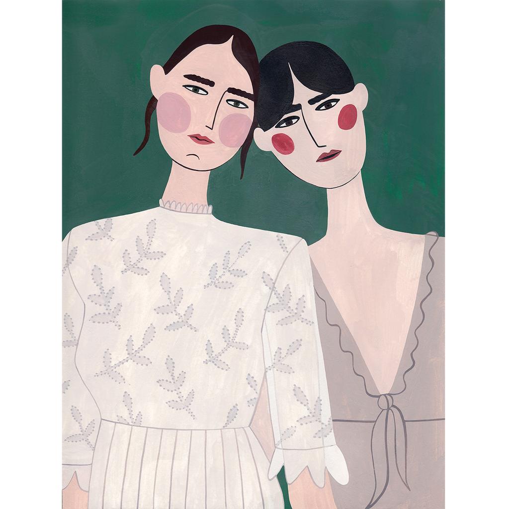 ПОСТЕР " SISTERS" 30х40