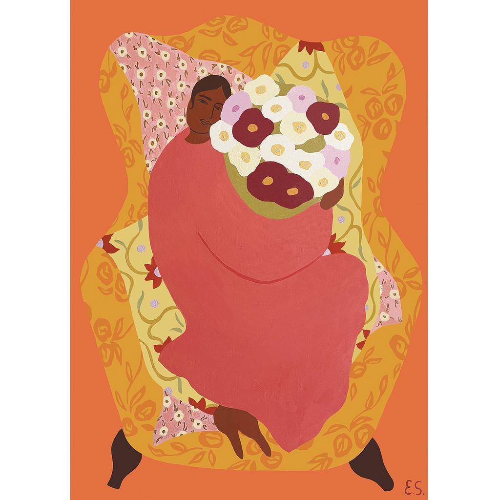 ПОСТЕР "ВЕРНУВШИСЬ ИЗ САДА" 50х70