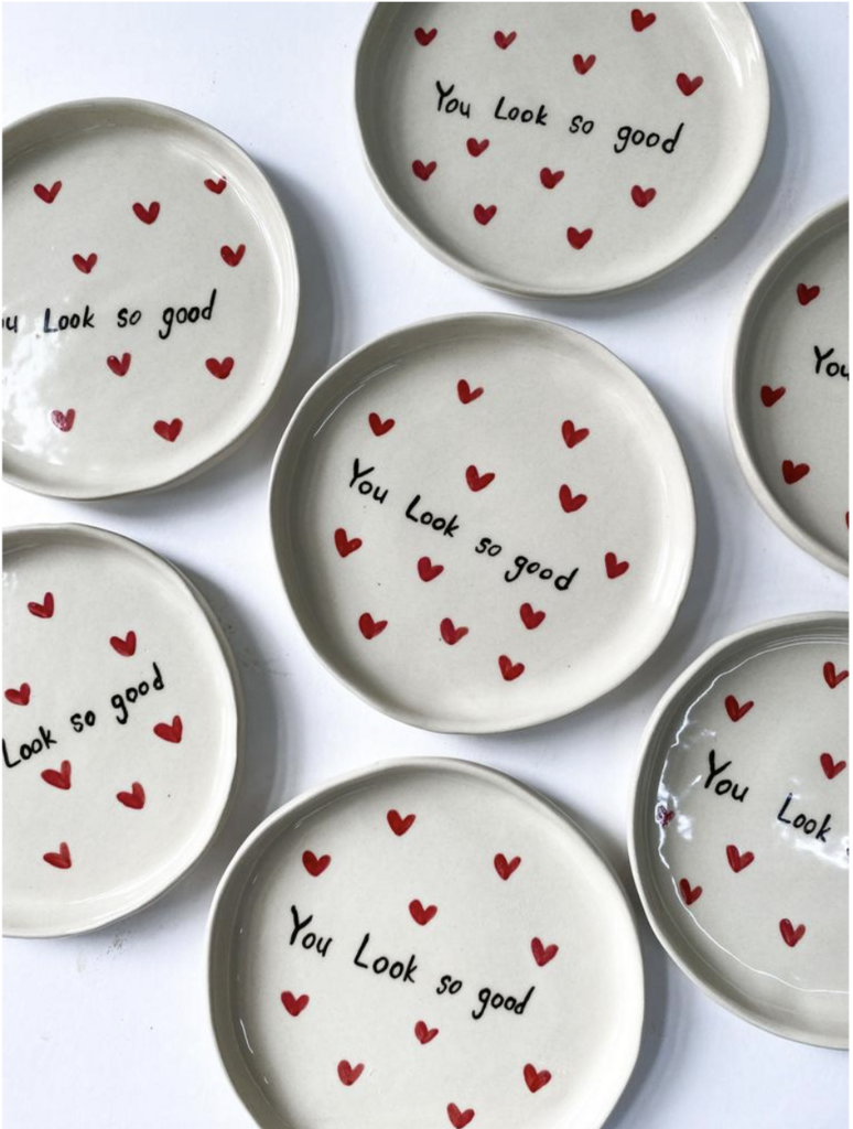 Тарелка You look so good Moroz Ceramics