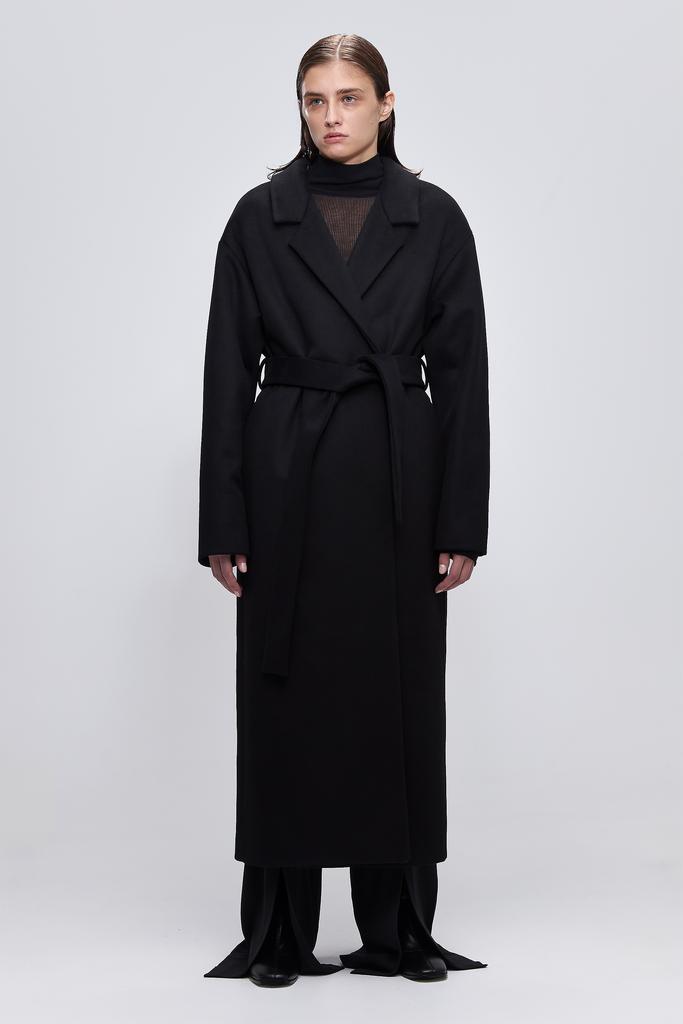 Пальто FREEDOM silk touch black Otocyon