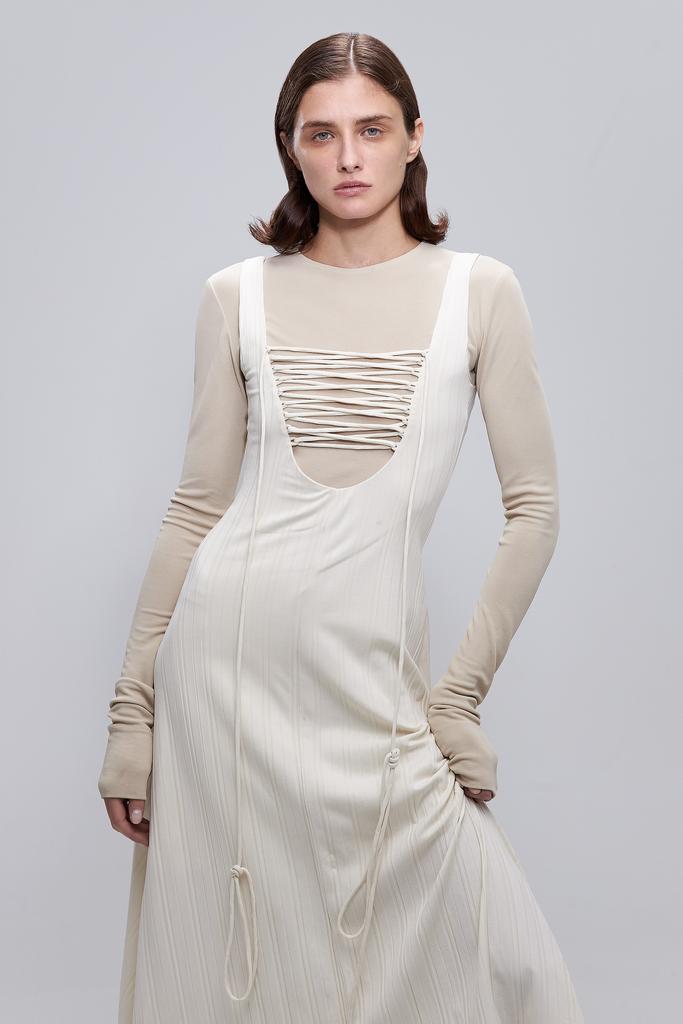 Платье UNION ivory stripes Otocyon