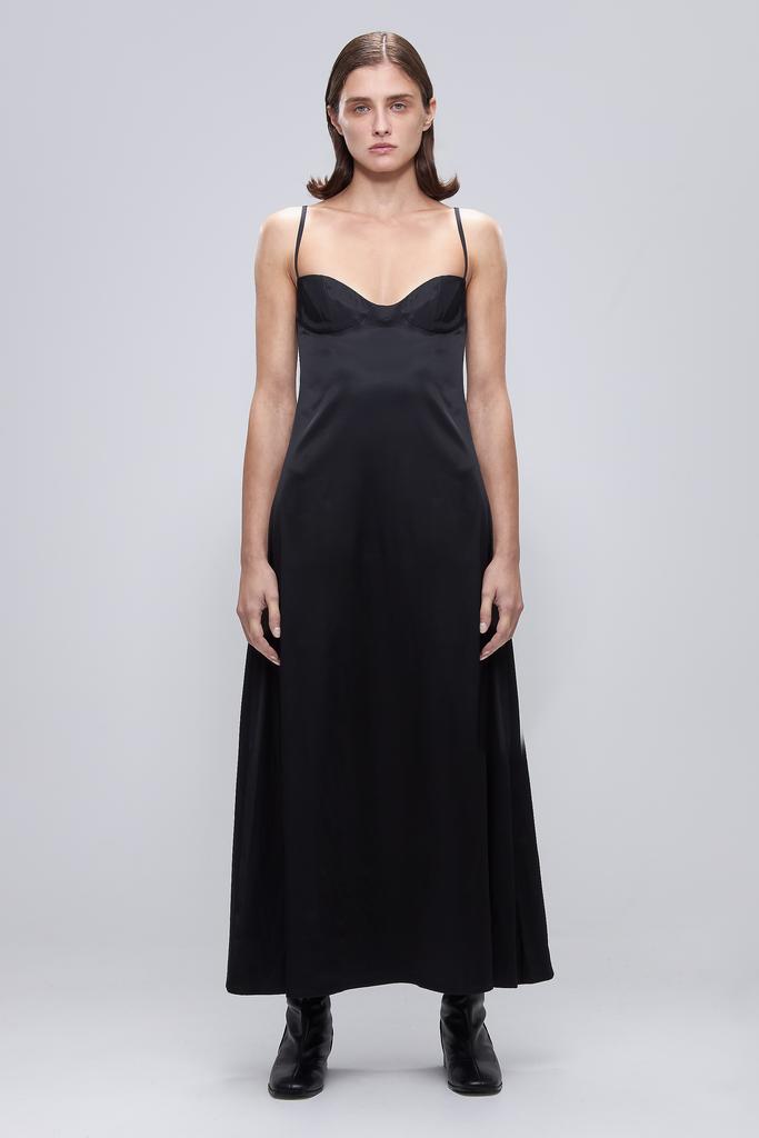 Платье-комбинация SCULPTURE black Otocyon