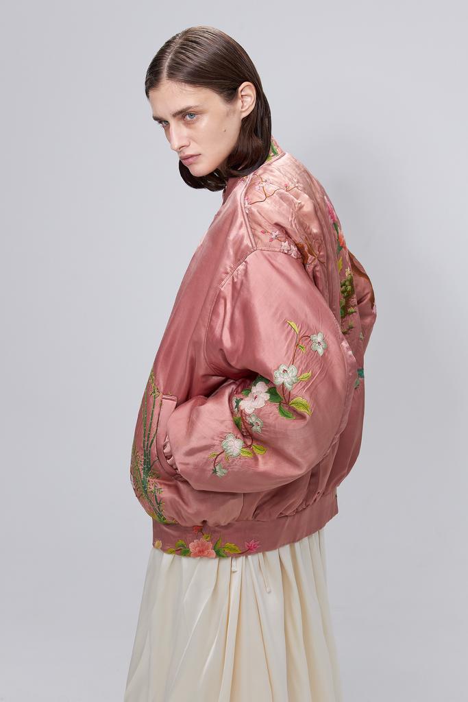 Бомбер EMBRACE embroidered Otocyon