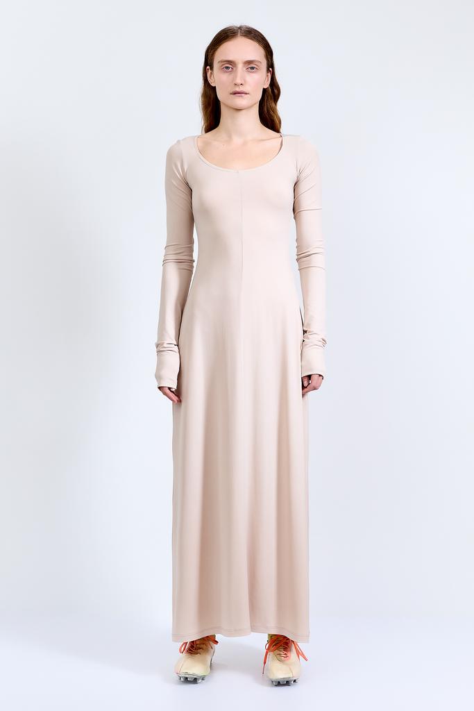 Платье FIGURE long sleeves nude Otocyon