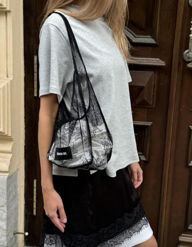 Сумка Noir lace bag NOBROW INC.