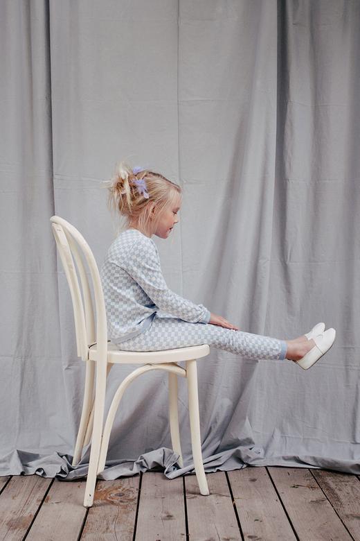 Леггинсы в клетку