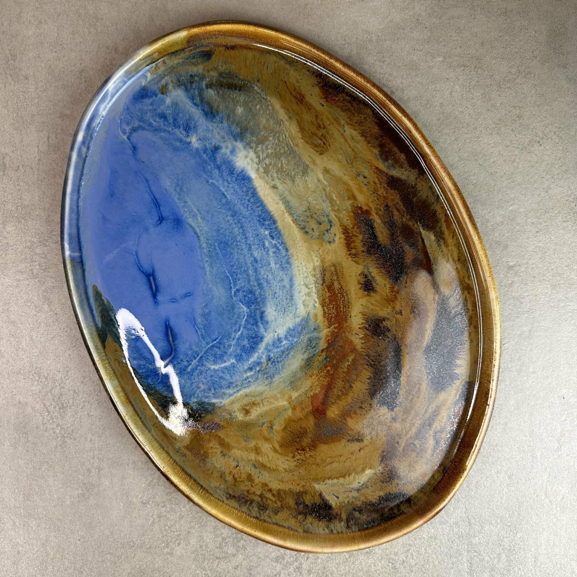 Блюдо Морской Бриз  38/27 см