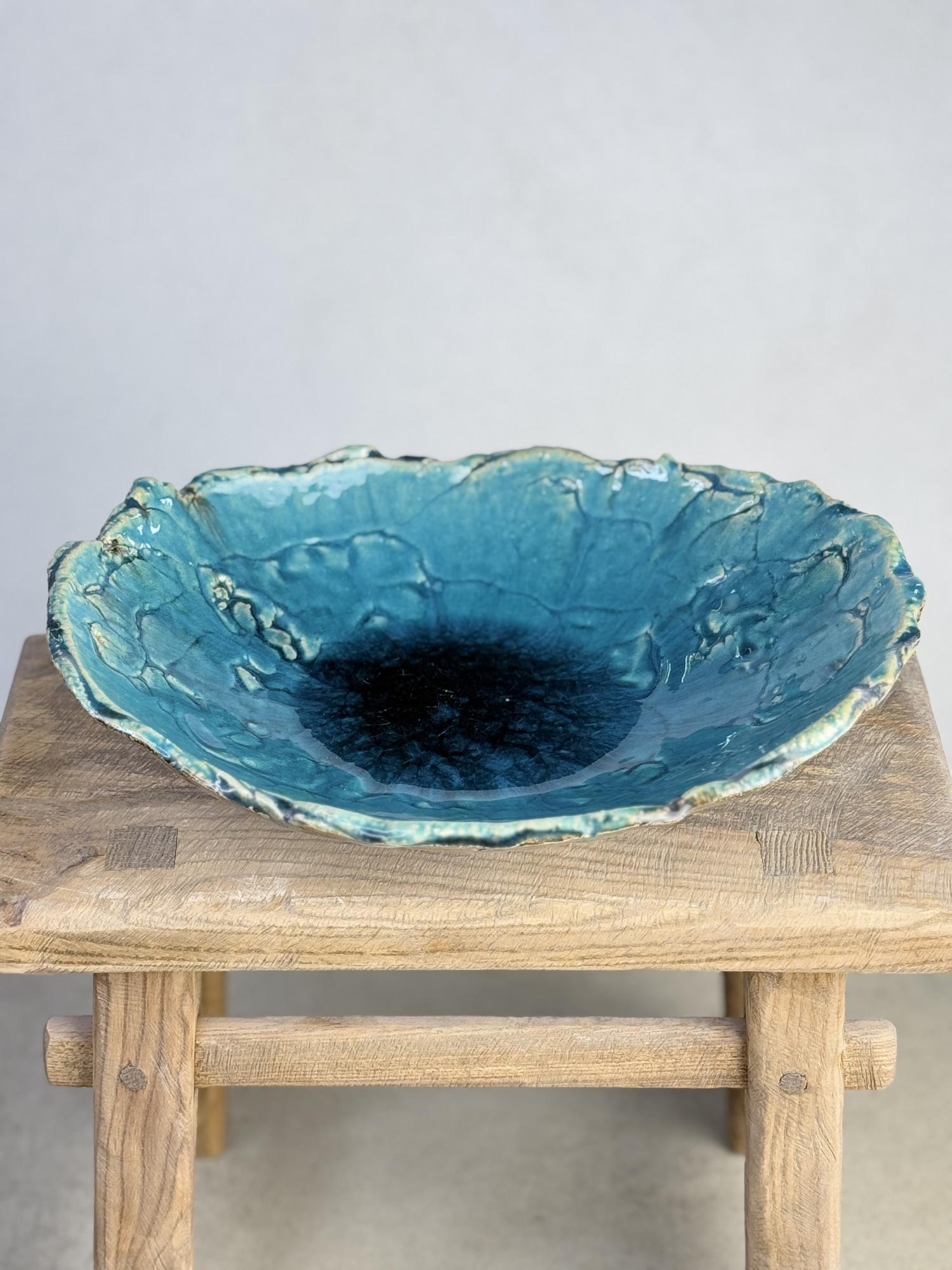 Тарелка Морской камень  Диаметр 26/21 см Высота 6см