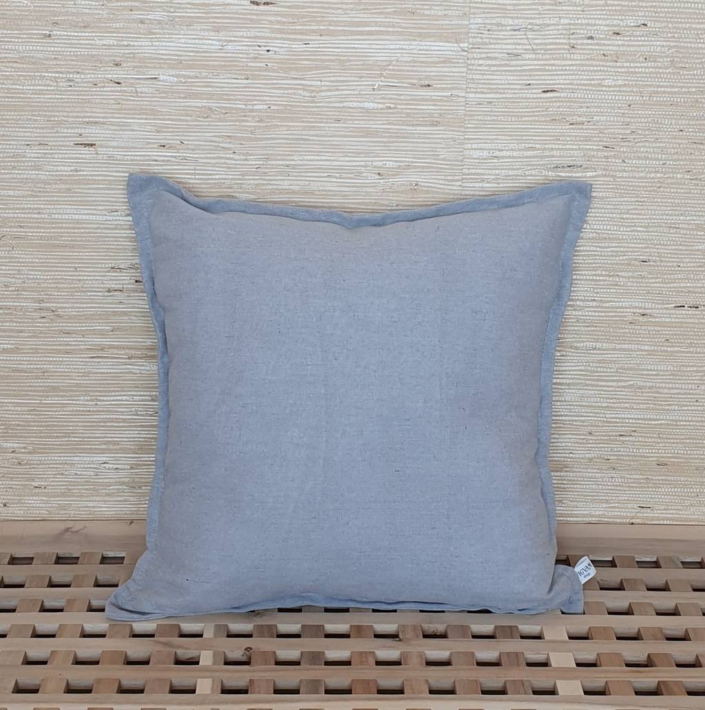 Подушка льняная "Light Grey"