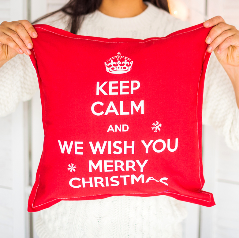 Подушка "Keep Calm"