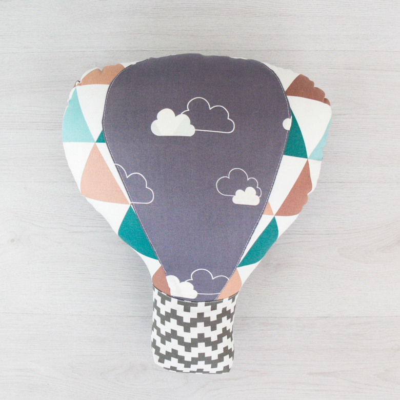 "Воздушный шар" облака + горизонтальный зигзаг