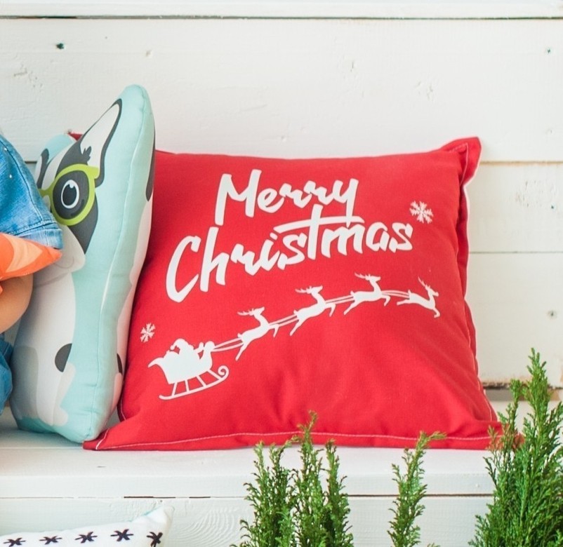 Подушка "Merry Christmas"