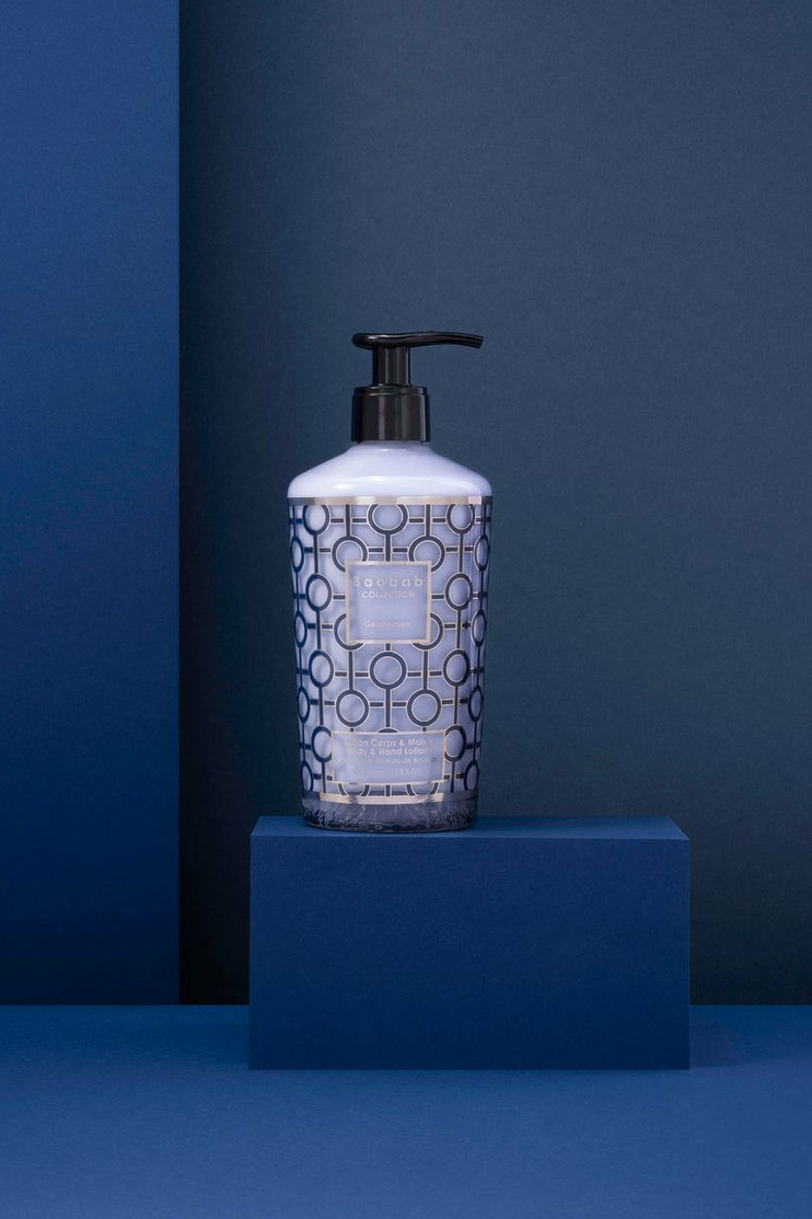 BAOBAB Лосьон для рук и тела Gentlemen из коллекции Body Wellness: ром, шафран