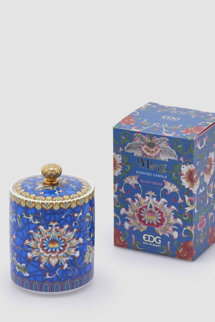 EDG Cвеча в керамическом стакане с ароматом кедра