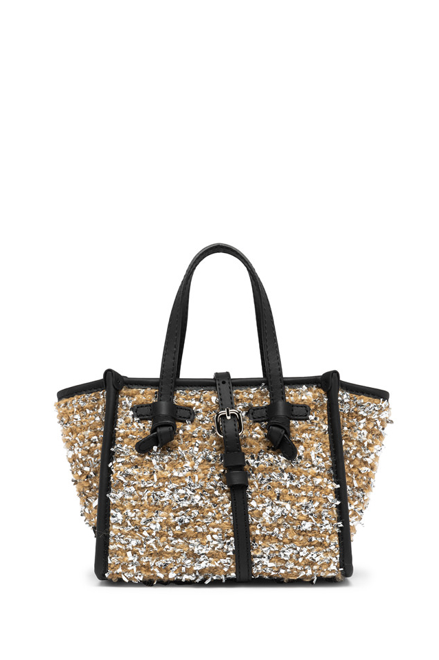 GIANNI CHIARINI Сумка Miss MARCELLA из буклированной ткани. Limited