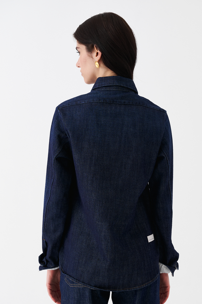 nine:inthe:morning Рубашка из крафтового денима