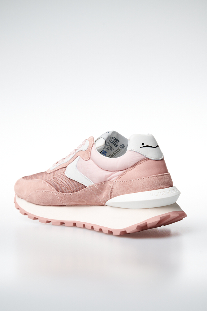 VOILE BLANCHE Кроссовки QUARK из комбинированной замши