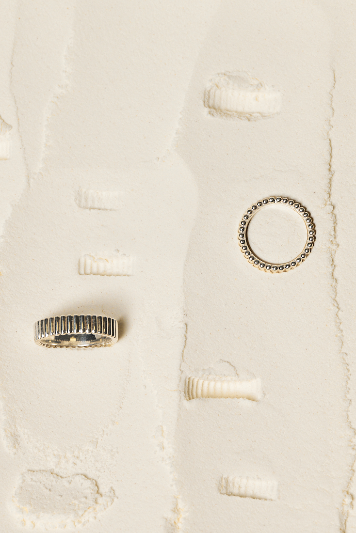 JF STORE Кольцо Грани, маленькое