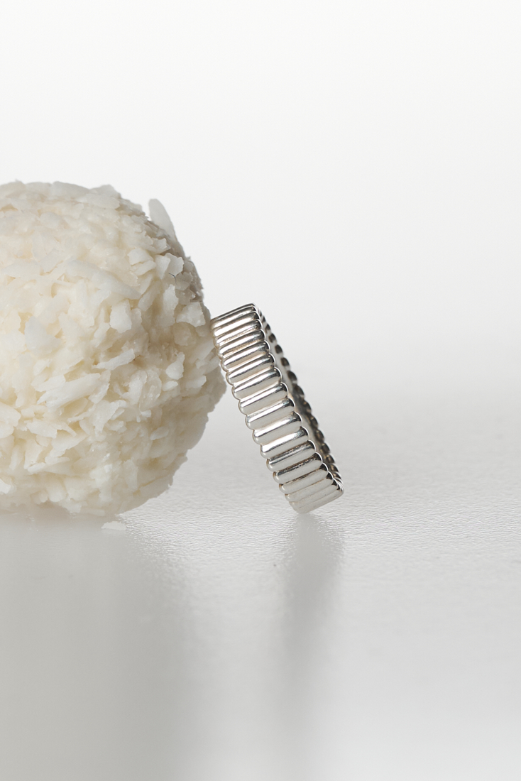 JF STORE Кольцо Грани, маленькое