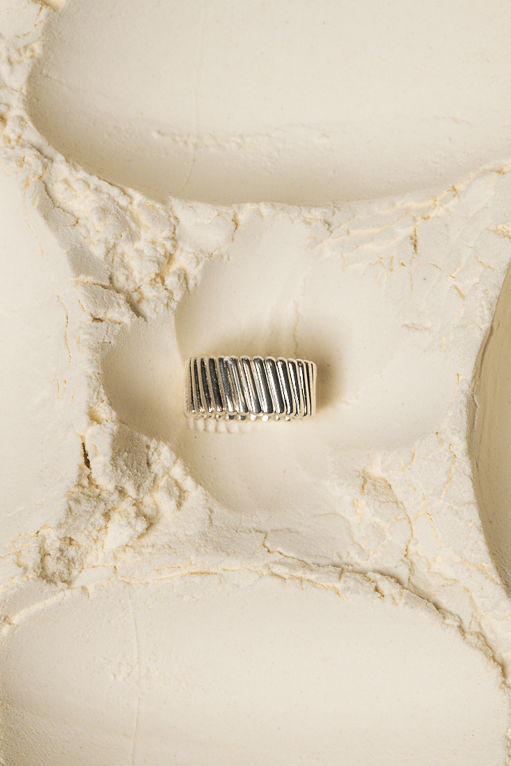 JF STORE Кольцо Грани, большое