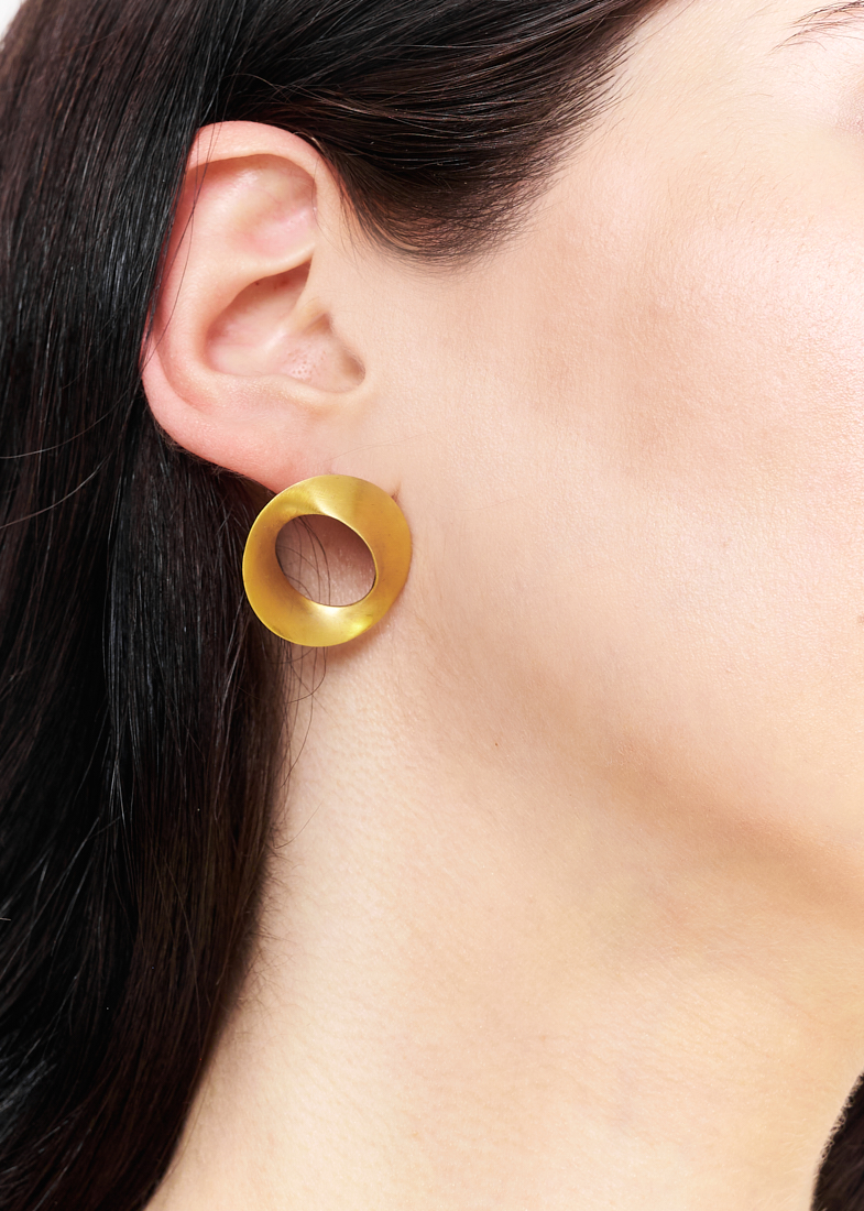 GEOMETRY Серьги Loop Gold, большие