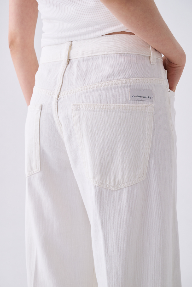 nine:inthe:morning  Джинсы NADIA с легким расклешением от бедра из велюрового денима