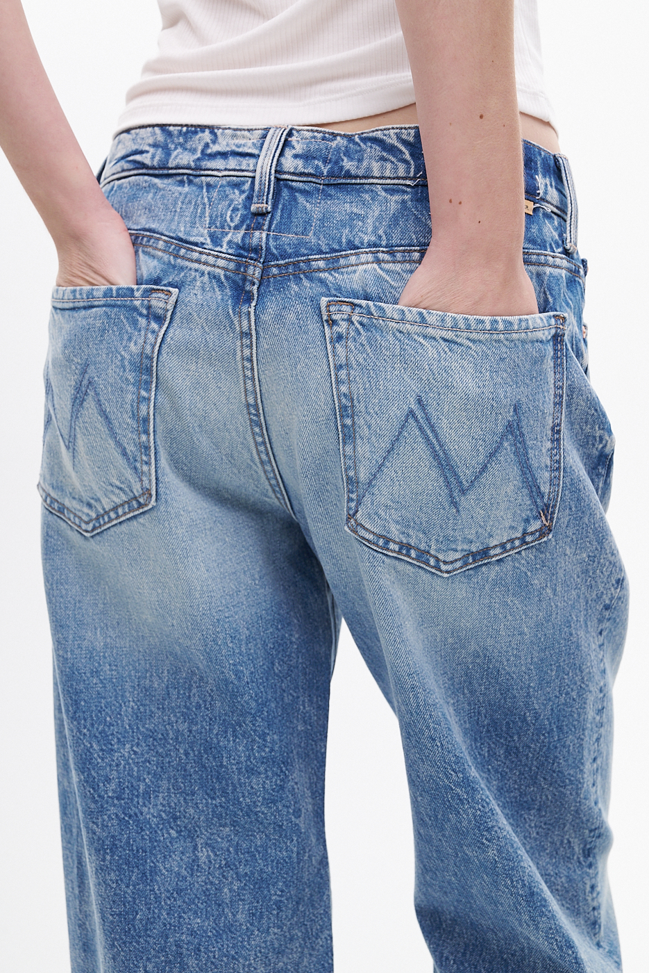 MOTHER Джинсы для миниатюрных девушек из коллекции LIL