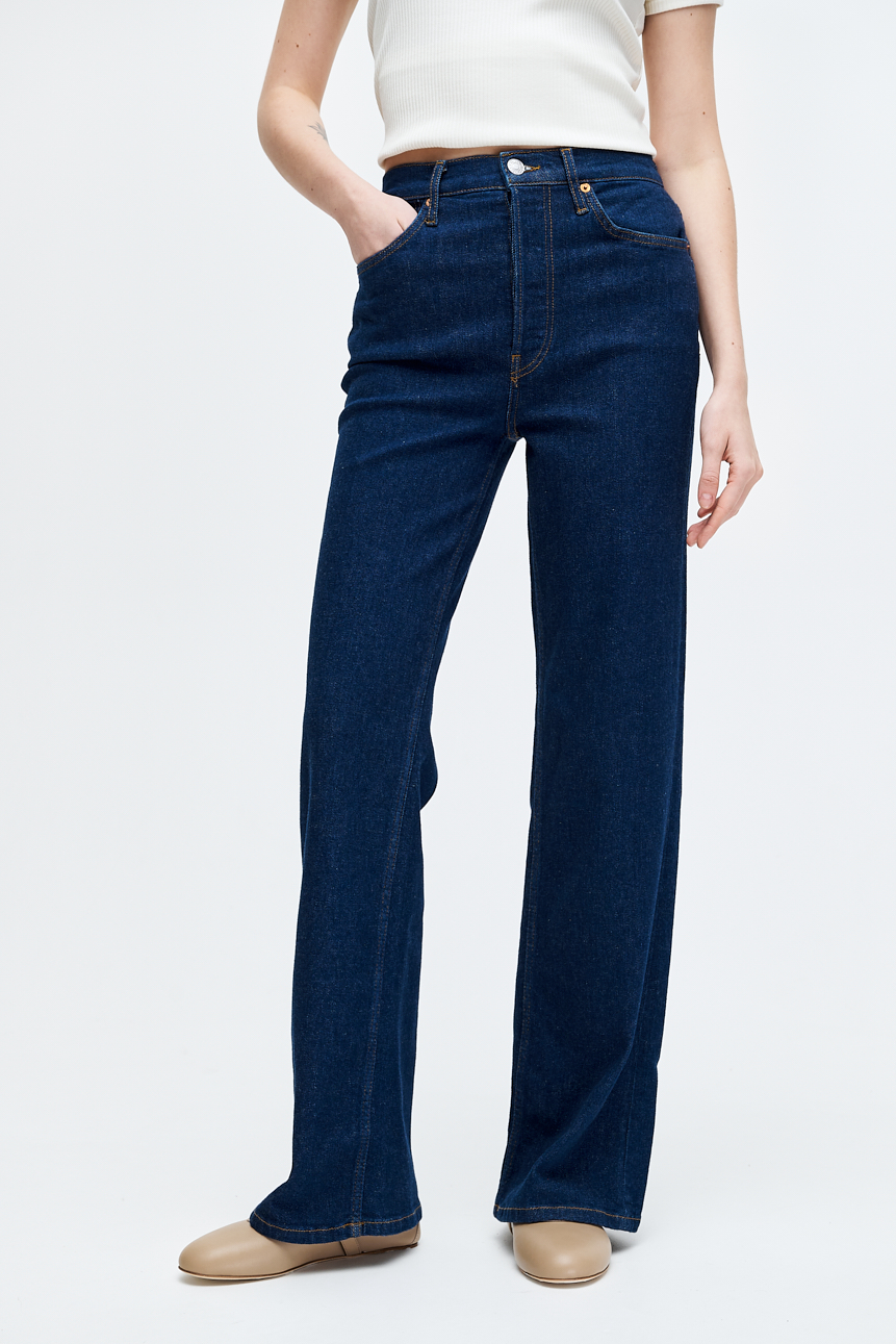 RE/DONE Джинсы расклешенные 70s WIDE LEG