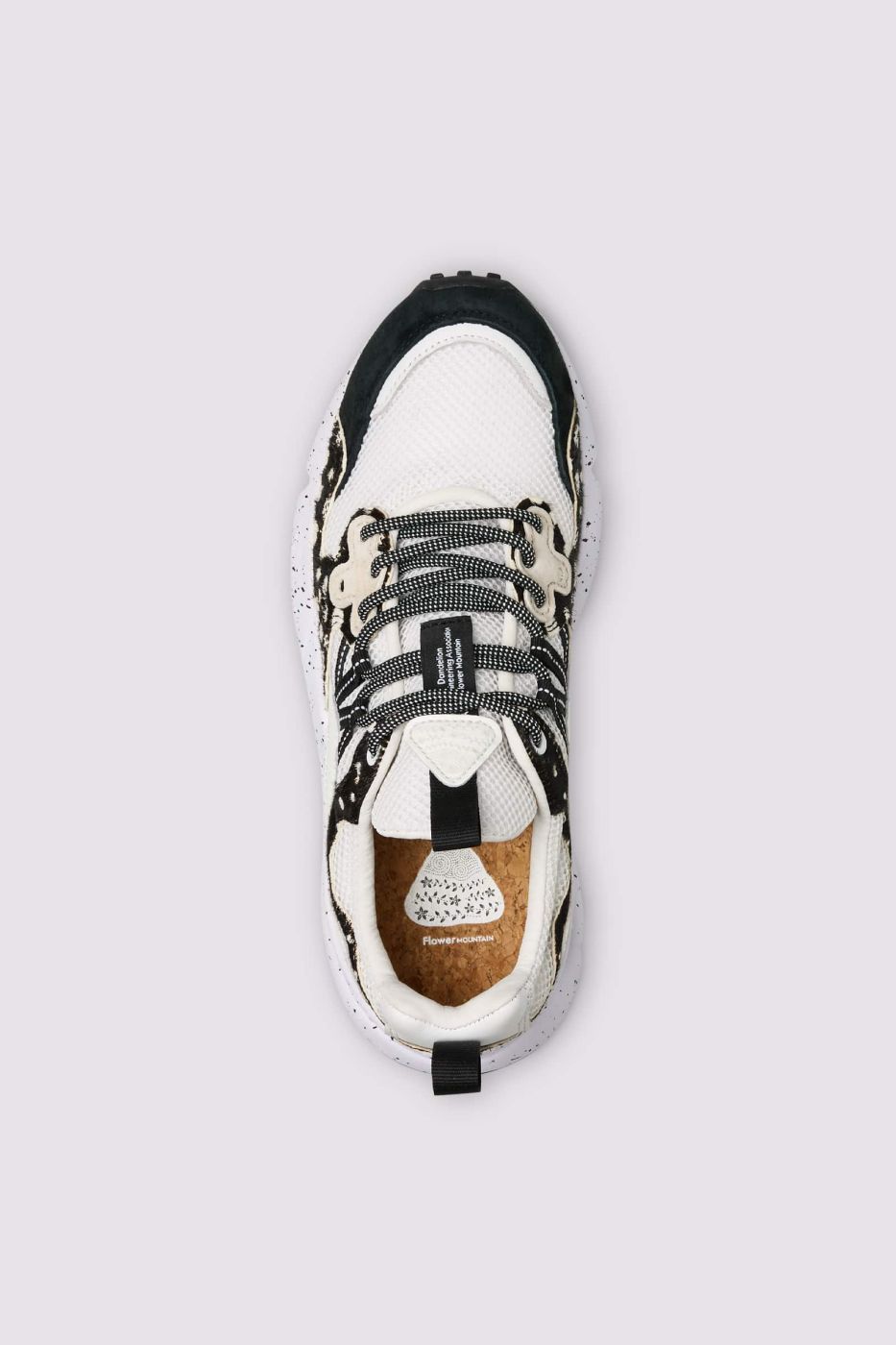FLOWER MOUNTAIN Кроссовки треккинговые YAMANO 3 в комбинации кожи пони и фактурной сетки