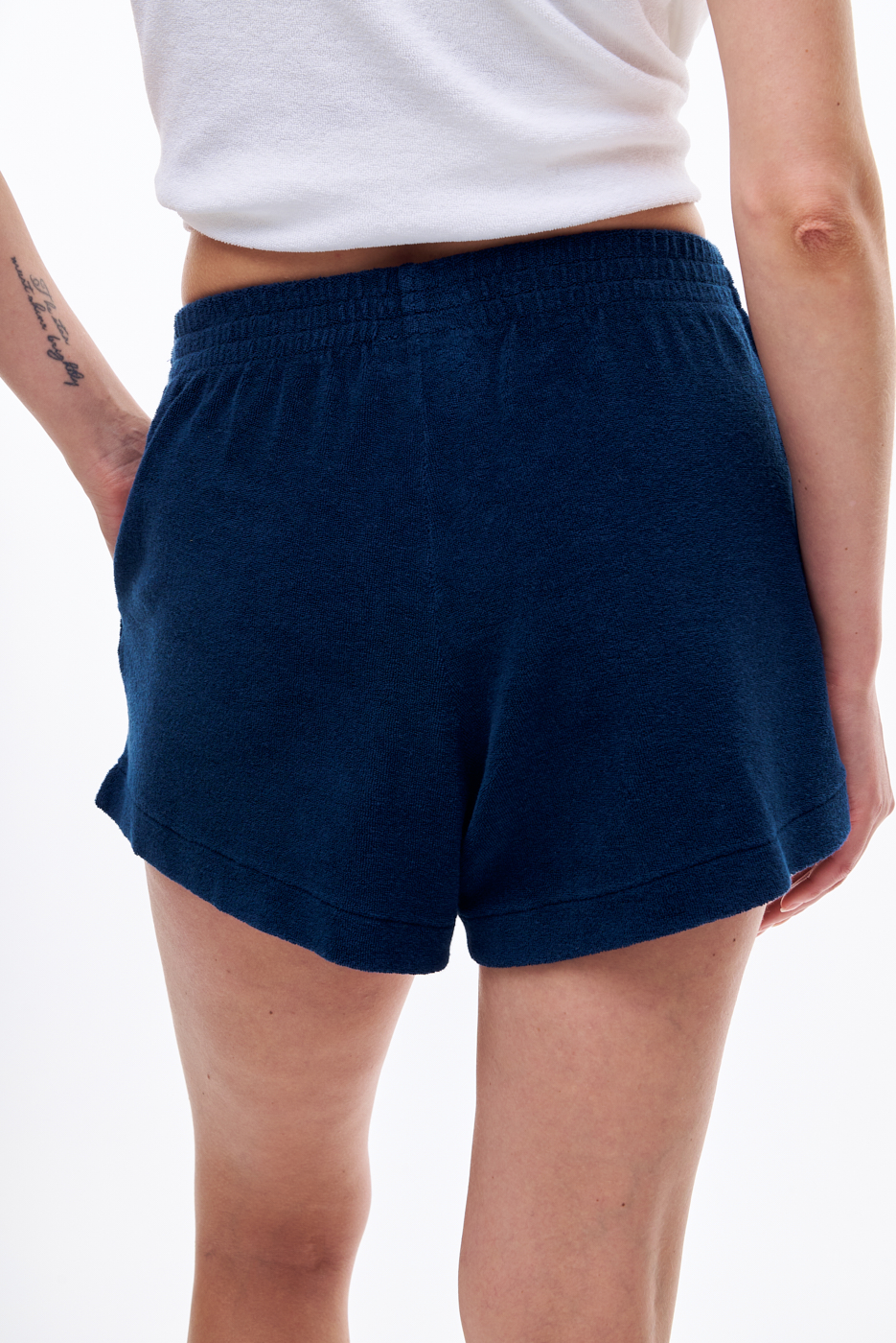 MC2 Saint Barth Шорты из махрового хлопка с фирменной вышивкой