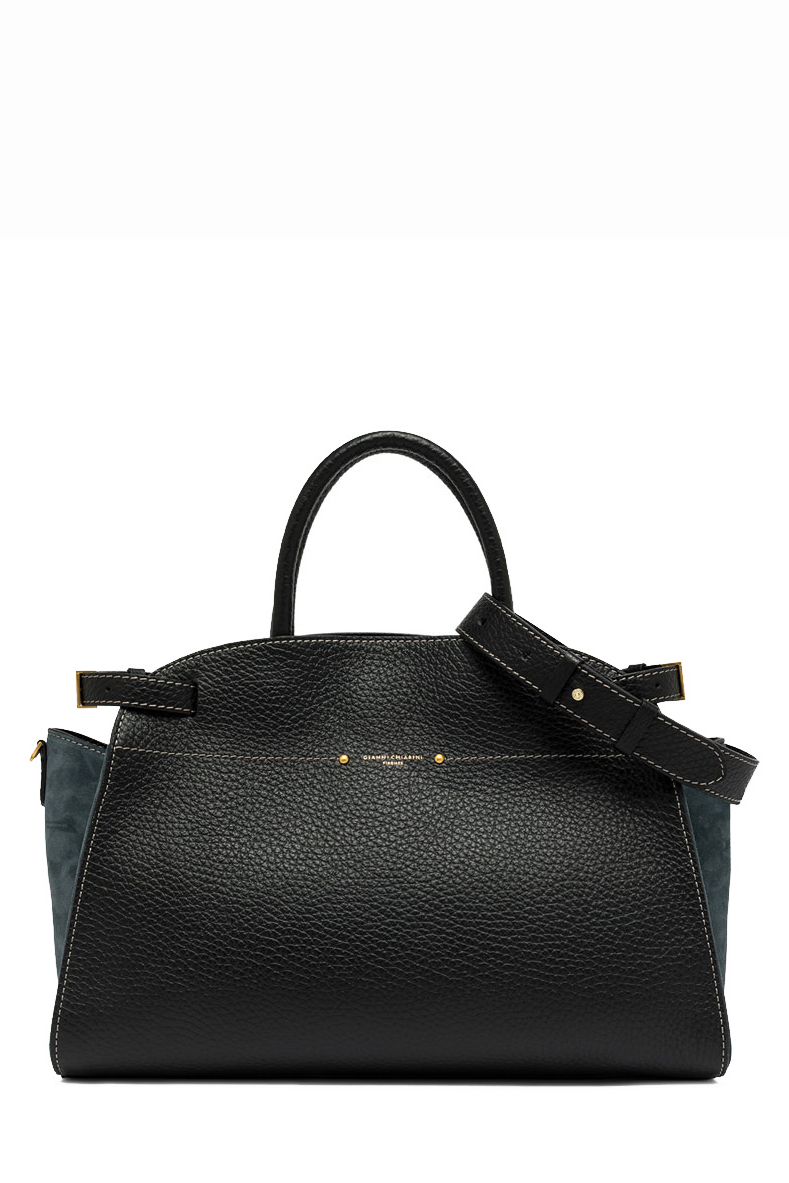 GIANNI CHIARINI  Сумка из премиальной кожи FARAH в черном цвете