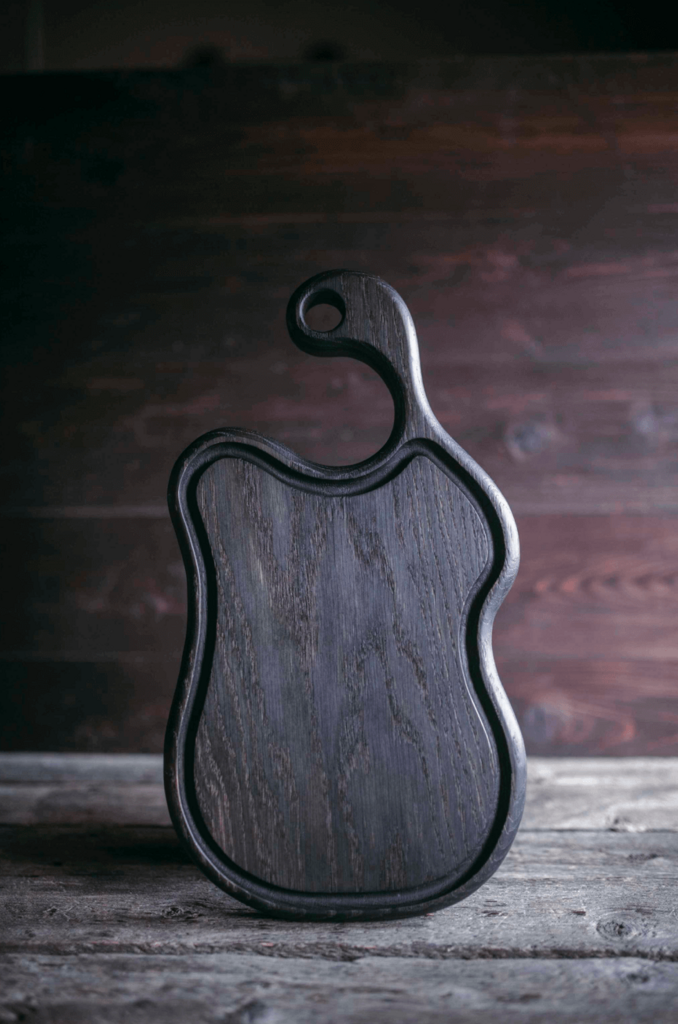 Доска со стоком дизайнерская черная