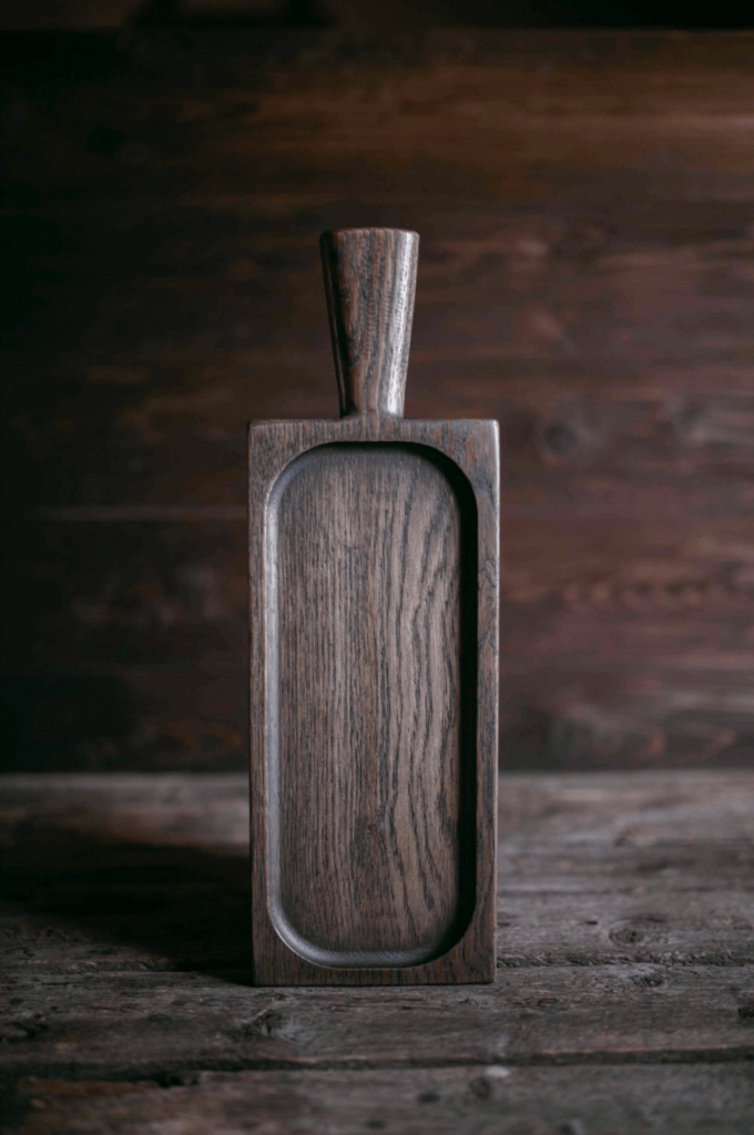 Доска для подачи овальная вытянутая