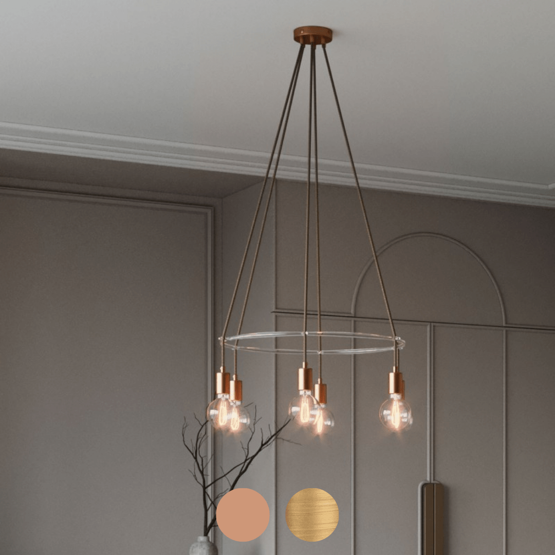 Светильник-гроздь на 6 лампы  SPM6FO