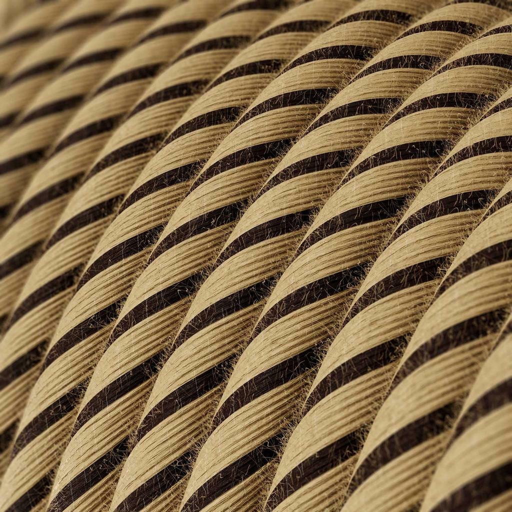 Провод текстильный Cotton and Jute Tobacco Vertigo