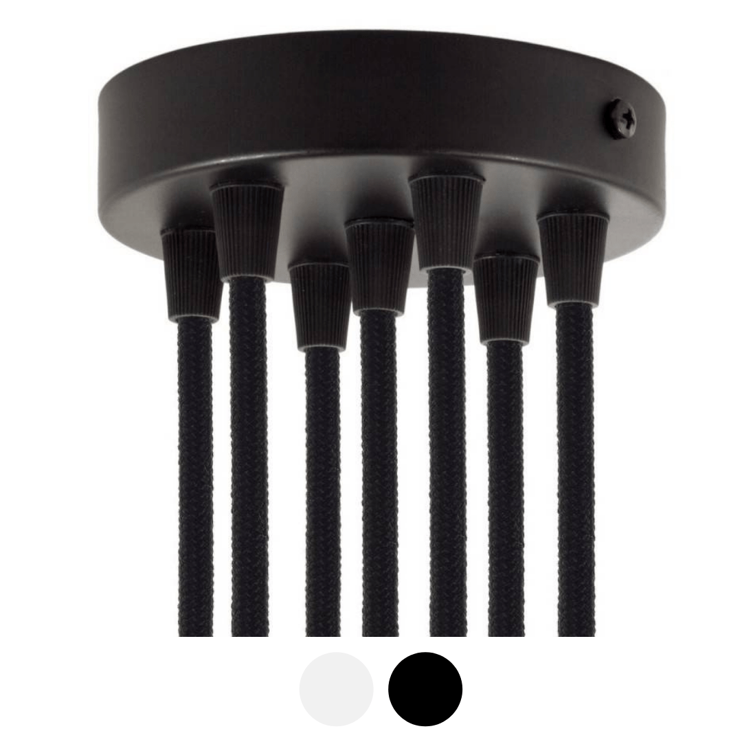 Основание потолочное металлическое на 7 выводов