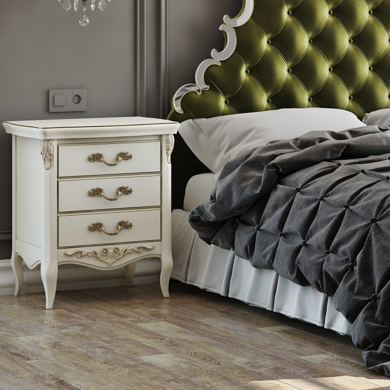 ПРИКРОВАТНАЯ ТУМБА 3 ЯЩИКА