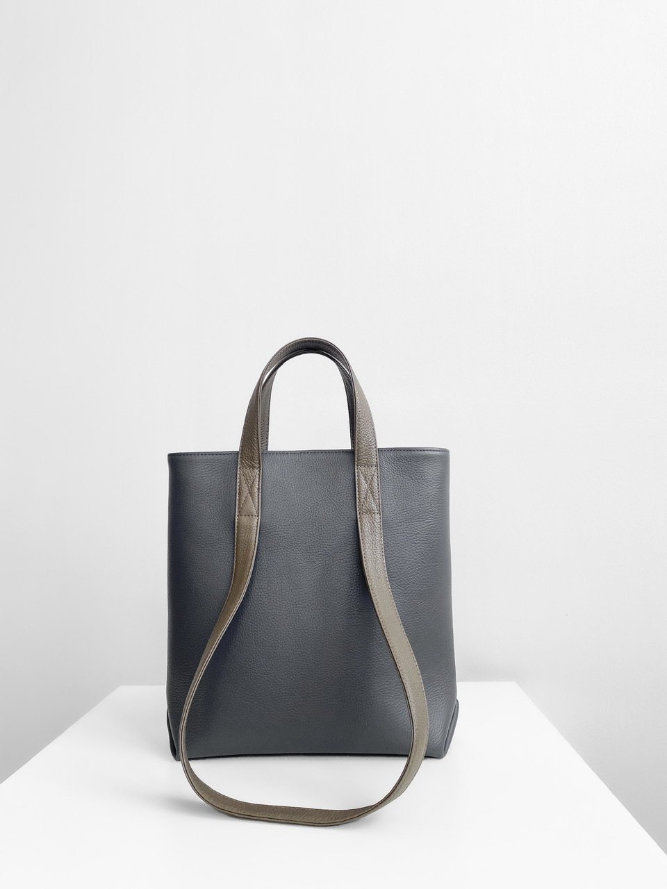 СУМКА LAURABAG MINI (ТЕМНО-СЕРЫЙ-КАПУЧИНО)