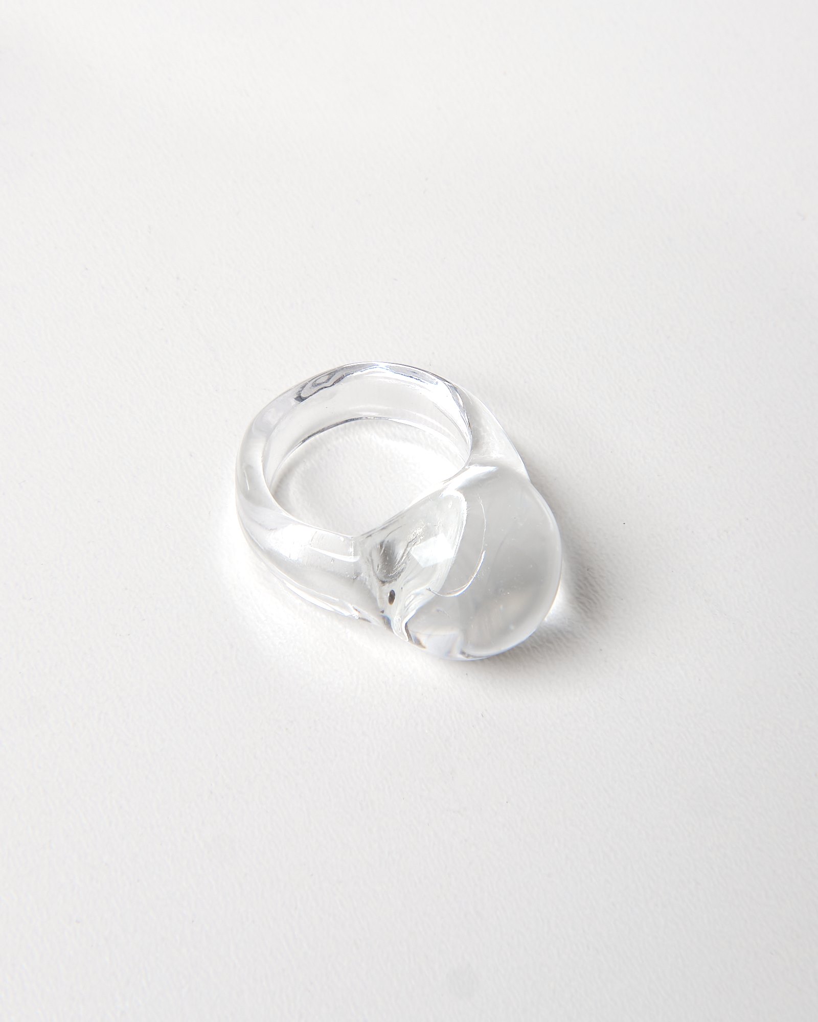 Candies | кольцо из прозрачного стекла