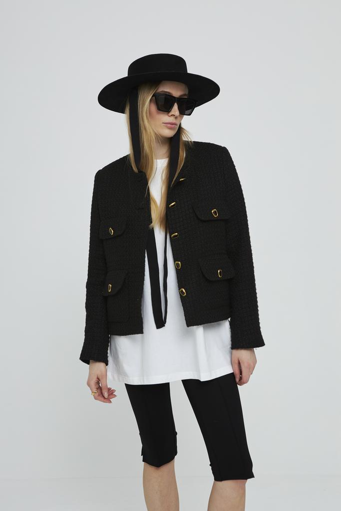 Велосипедки со строчкой черные