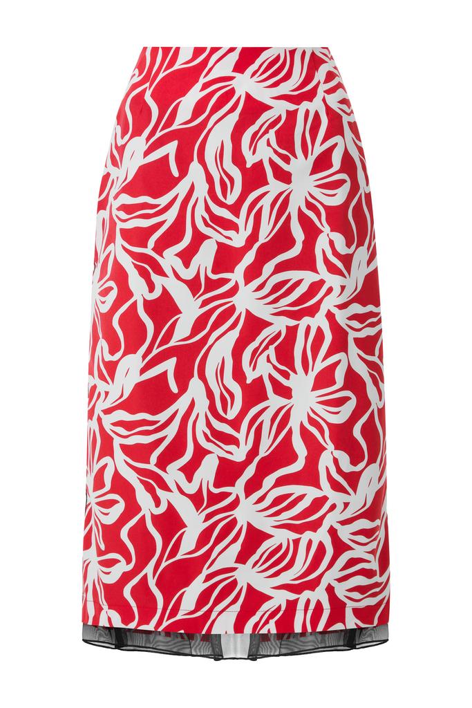 прямая юбка ниже колен