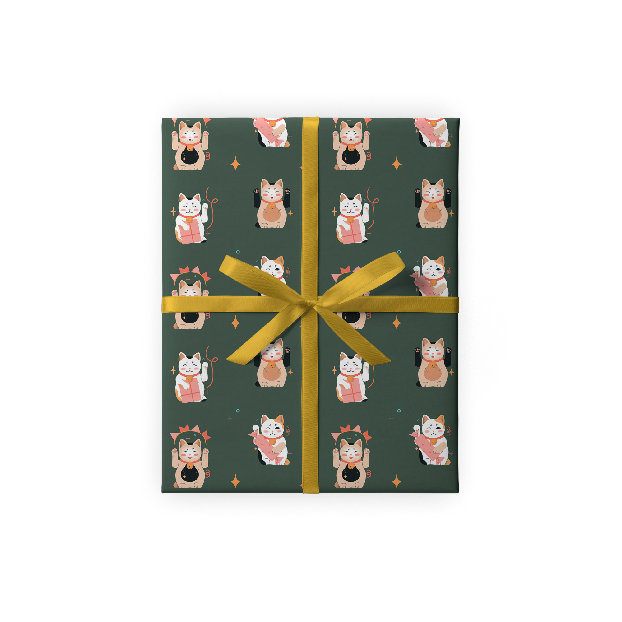 Упаковочная бумага "Lucky Cats"